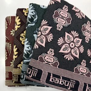 Babujii Bedsheet 100% Pure Cotton bedsheet | Fade Resistance | Daily use | 60x90 inch